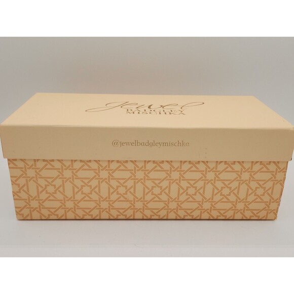 Jewel Badgley Mischka Womens Camden Slingback Evening Flats Silver Glitter, 7.5 - Picture 10 of 12